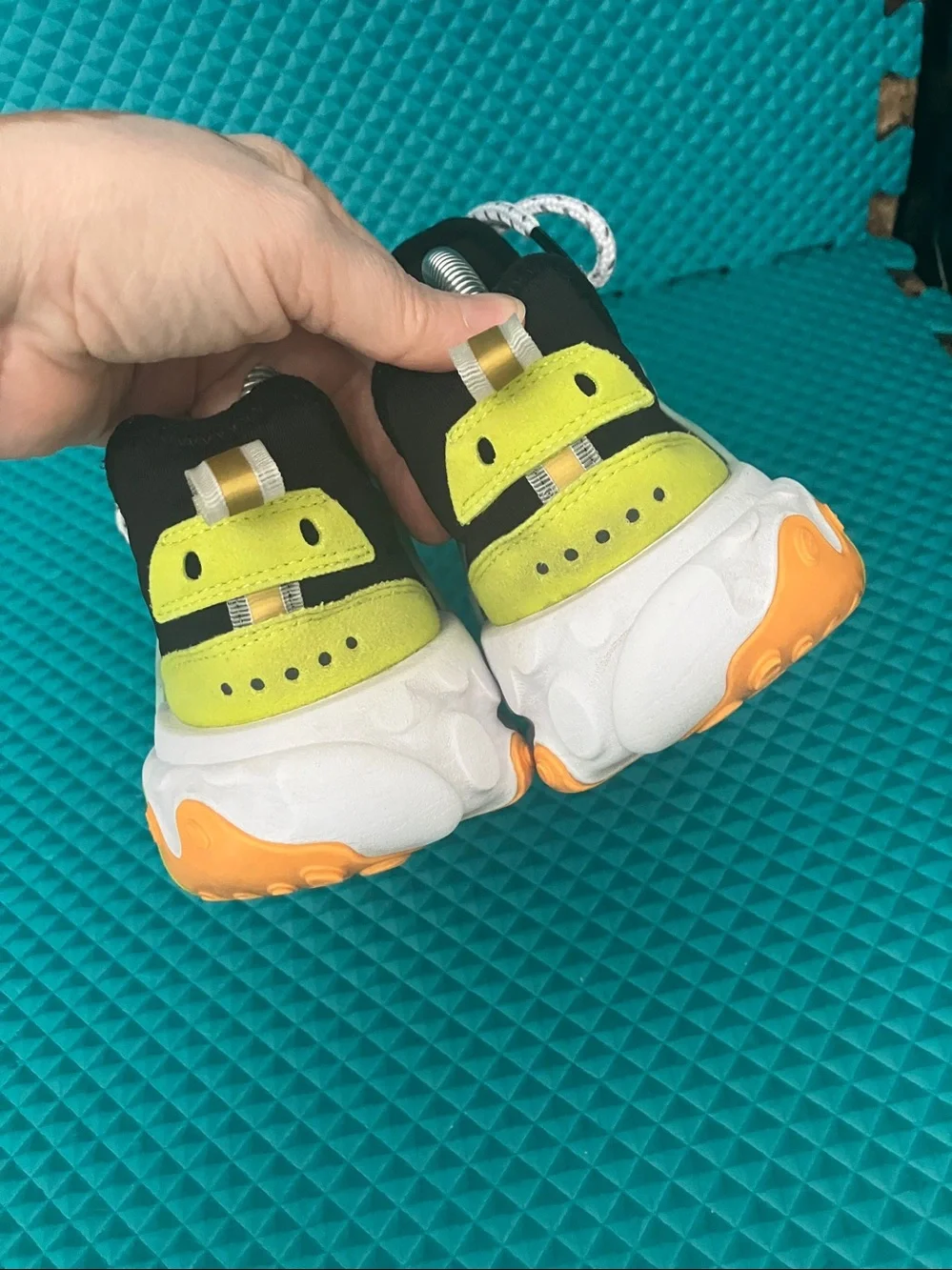 NIKE Big Kids Unisex React Presto 'Beach Day’ Shoes | 6Y
